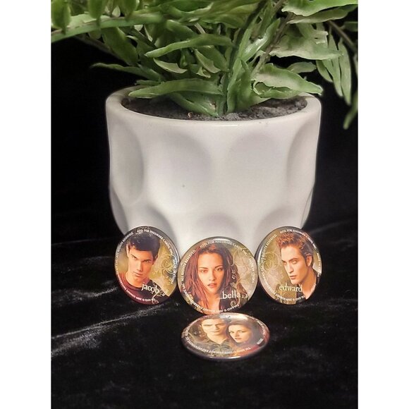 Collectible New Moon Pins, Set of 4 (set #1) - Picture 2 of 10